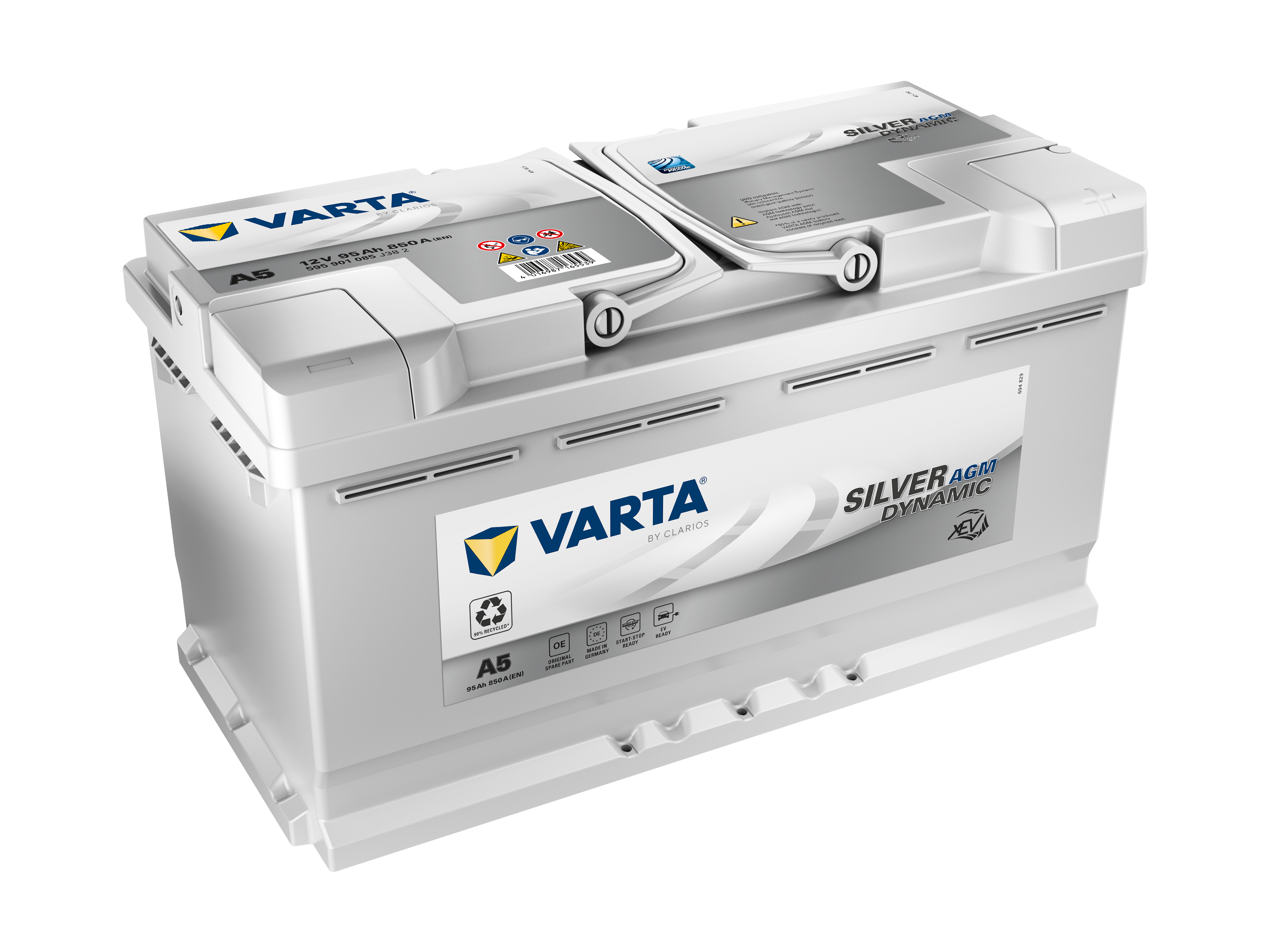 VARTA A5 Silver Dynamic XEV AGM 95 Ah