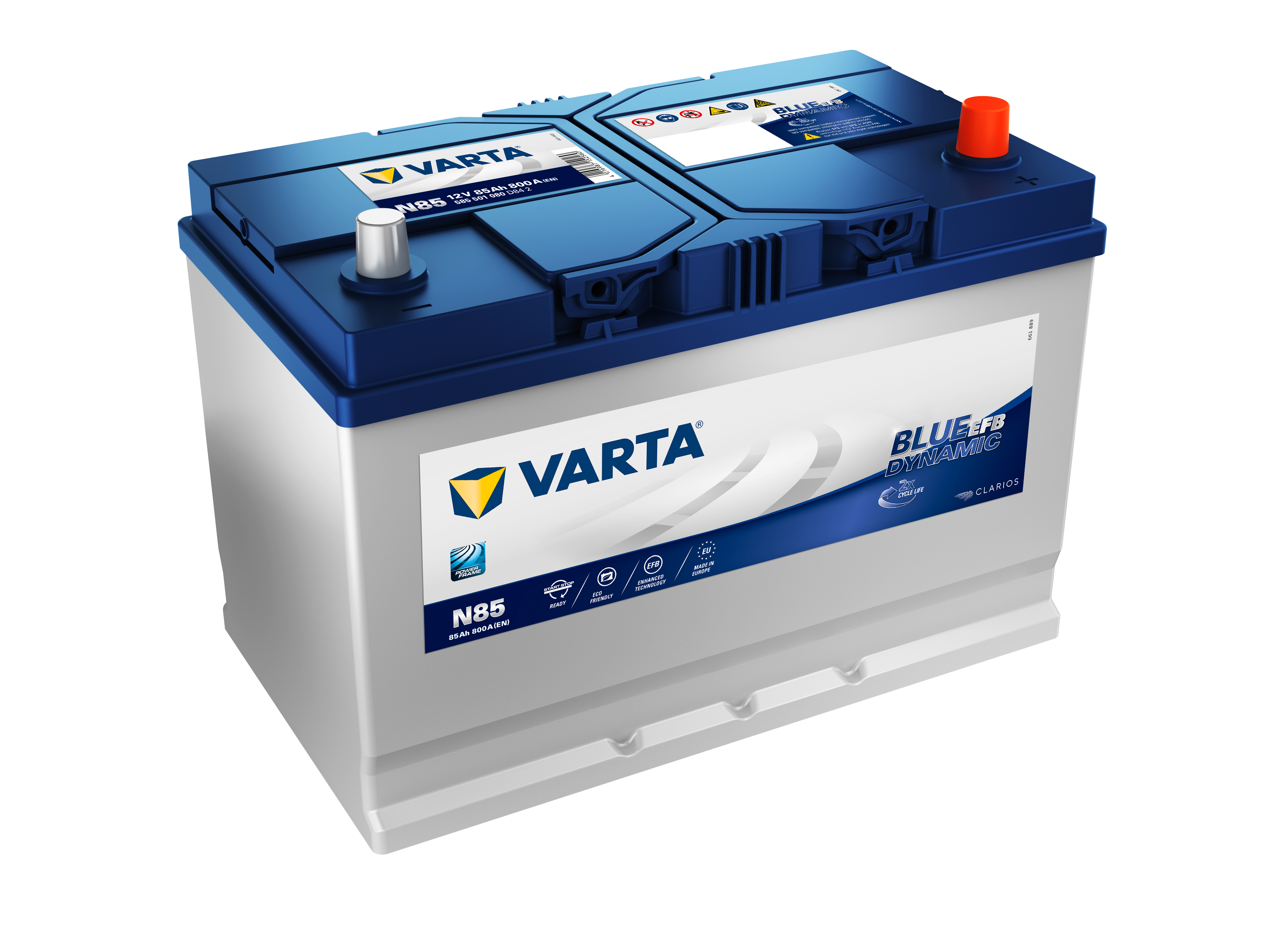 VARTA N85 BLUE Dynamic EFB 85 Ah
